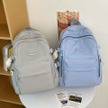 Japanese campus simple and versatile backpack for female high school students, junior high school students, school bags, large capacity backs. 
