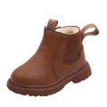 Fall/Winter 2024 Boys' Booties, New Cotton Boots, Girls' Snow Boots, Children's Leather Boots, Children's British Fashion Martin Boots.