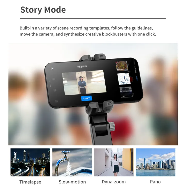 Q18%20Desktop%20Selfie%20Stick%20Tripod%20with%20Fill%20Light%20Lamp%20Smart%20Tracking%20Tripod%20Gimbal%20Stabilizer%2014%2013%2012%20HUAWEI%20Samsung%20-%20Image%205