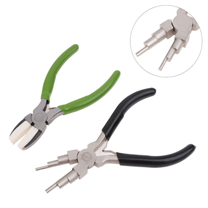 Green%20Flat%20Nose%20Pliers%20Black%206%20In%201%20Round%20Nose%20Pliers%20For%20Wire%20Wrapping%20Jewelry%20Making%20Loop%20Making%20Durable%20Diagonal%20Pliers%20Eatop%20-%20Image%202