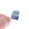 5pcs Notebook Desktop Computer Intel CORE 2 Duo Sticker Decoration Label.