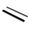 40 Pin 2.54mm Pitch Pin Male + Female Header Connector Strip For Electronics Project (2 pairs). 