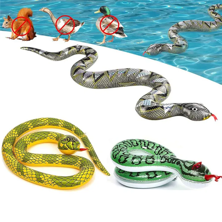 PVC%20Inflatable%20Pool%20Snake%20Inflatable%20Snake%20for%20False%20Inflatable%20Snakes%20for%20Garden%20Props%20to%20Scare%20Birds%20Squirrels%20-%20Image%202