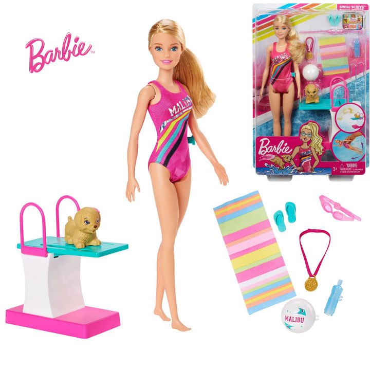 Barbie Dreamhouse Adventures Swim 'n Dive Doll and a Sweet