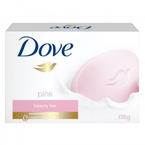 International Europe Country product skin care Body Soap Dove Pink/rosa used for male/female - 135 gm