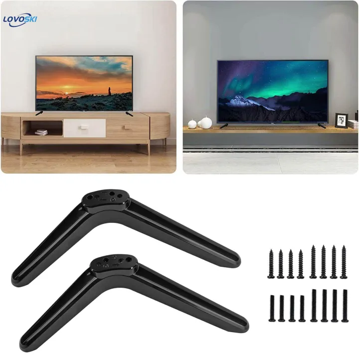 TV%20Stand%20Tabletop%20Pedestal%20Feet%20for%2032%20to%2055%20inch%20Universal%20Replace%20Accessories%20Mount%20Legs%20-%20Image%202