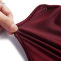 MTB Bike Underwear, Bicycle Undershorts Briefs ' Padded Cycling Shorts for Folding Bike Cycling Accessories , Deep Red XXXL.