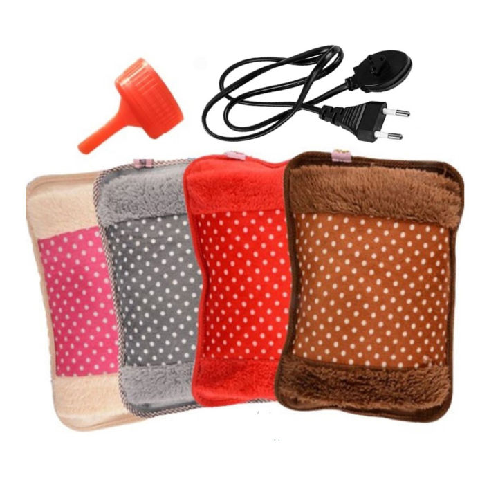 Electric Hot Water Bag / Heat Pillow and Pain Remover By Shop Exclusive - Multicolour - hot water bag