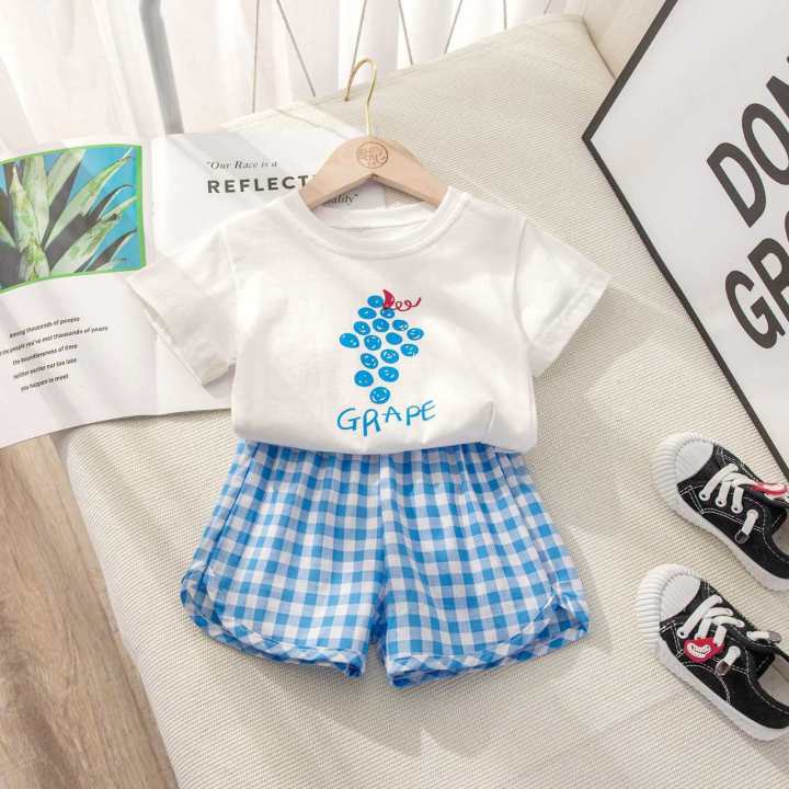 Cotton%20Kids%20Clothing%20Sets%202Pcs%20Summer%20Fruits%20Clothes%20for%20Girls%20Baby%20Boys%20Short%20Sleeve%20T-Shirt+Shorts%20Suit%20Toddler%20Kids%20Tracksuit%20-%20Image%202