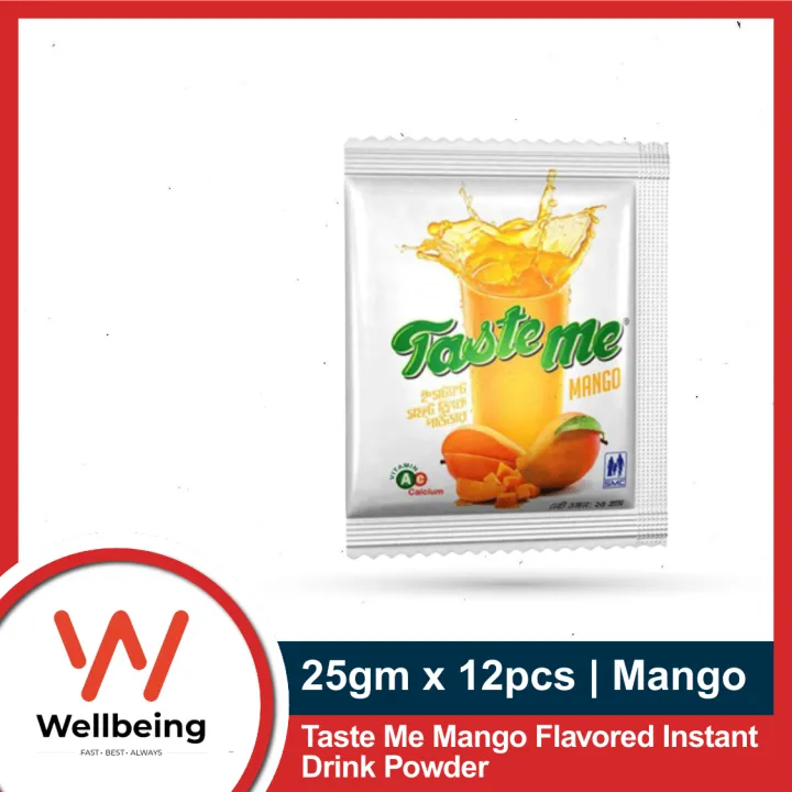 SMC%20Taste%20Me%20Mango%20Flavored%20Instant%20Drink%20Powder%20-%2025gm%20Pack%20x%2024pcs/%2012pcs%20-%20Image%202