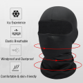 Black Full Face No Hole Cover Hat Women Men Cs Balaclava Cap Sun Uv Protection Bike Motorcycle Multi-Hole Ski Mask. 