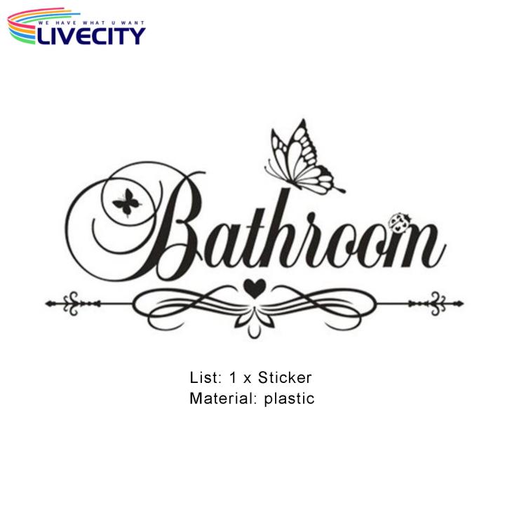Window%20Clings%20Self%20Adhesive%20Butterfly%20Wall%20Sticker%20Bathroom%20Door%20Sign%20Decor%20-%20Image%203