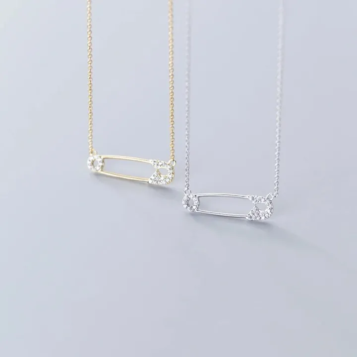 Genuine%20925%20Sterling%20Silver%20Safety%20Pin%20Necklace%20for%20Women%20Crystal%20Pin%20Shape%20Necklaces%20Charms%20Jewelry%20Necklace%20for%20Women%20Pendants%20-%20Image%204