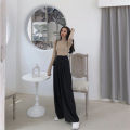 2022 Spring Suit Pants Female Solid Wide Leg Pants Women Full Length Pants Ladies High Quality simple Casual Straight Pants Superman. 