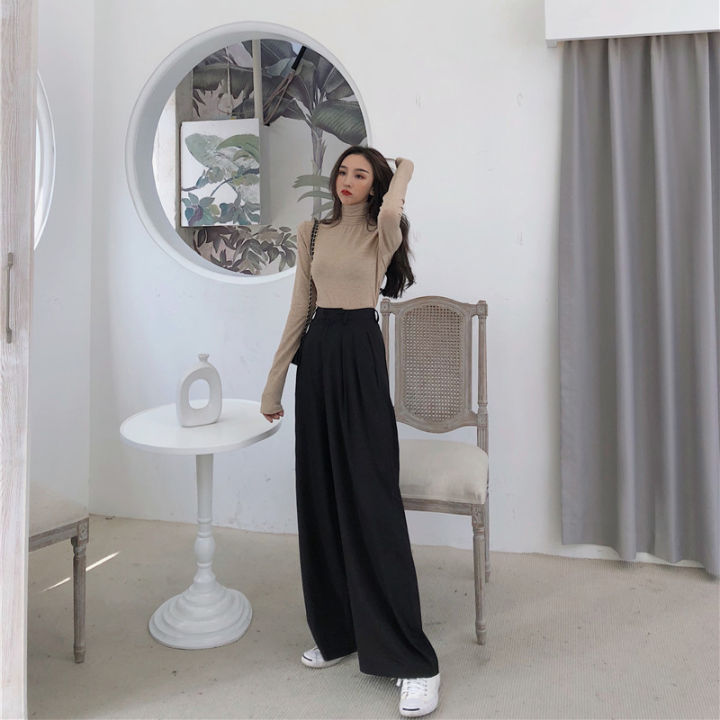 2022%20Spring%20Suit%20Pants%20Female%20Solid%20Wide%20Leg%20Pants%20Women%20Full%20Length%20Pants%20Ladies%20High%20Quality%20simple%20Casual%20Straight%20Pants%20Superman%20-%20Image%204