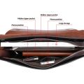 Yueskangaroo Leather Messenger Bag Man Handbag Chest Crossbody Bag For Men Business Small Shoulder Bag Summer Male Bag.