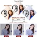10inch Mini Selfie LED Video Ring Light Lamp With Table Tripod For YouTube Phone Live Photo Photography Studio.
