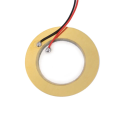 20mm piezo ELEMENT Buzzer Copper Piezo Element 20mm Drum Disc Vibration Knock Sensor With Cables. 