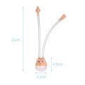 Newborn Baby Nasal Aspirator Baby Nose Cleaner Cartoon Kids Suction Tool Protection Health Care Infant Safe Mouth Nasal Suction Devic. 