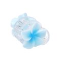 Fashion Cute Frangipani Hair Clip Transparent Jelly Color Simple Ponytail Hairpin Hair Accessories Headwear Barrettes Girls. 