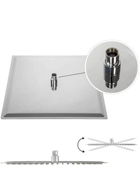 8"%20Head%20Heavy%20&%2016"%20Arm%20Full%20Shower%20Set%20/SS%20Rain%20Shower%20Full%20Set%20Stainless%20Steel%20-%20Image%204