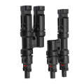 Branch MC4 Solar Panel Adapter 2 in 1 Parallel Connector Cable Splitter NEW. 