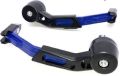 Motorcycle Universal Handlebar Break and Clutch Liver Protector Guard blue colour. 