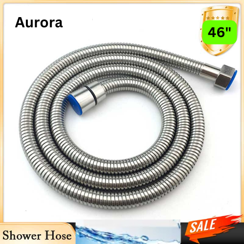 46" Plus Minus Hose Pipe Chain pipe 118cm(+/-) shower chain pipe hose pipe hand shower bath chain connection chain pipe for bathroom, kitchen, washroom, toilet, Bath shower chain, CP chain, hose flexible rubber hose plumbing hose