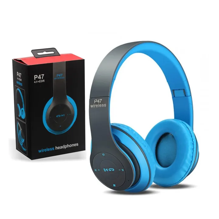 Wireless%20P47%20Bluetooth%20Headphone%20With%20Microphone%20Foldable%20Headsets%20Bass%20HiFi%20Sound%20-%20Image%204