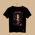 Half Sleeve Naruto Printed jersey T-shirt For Women.