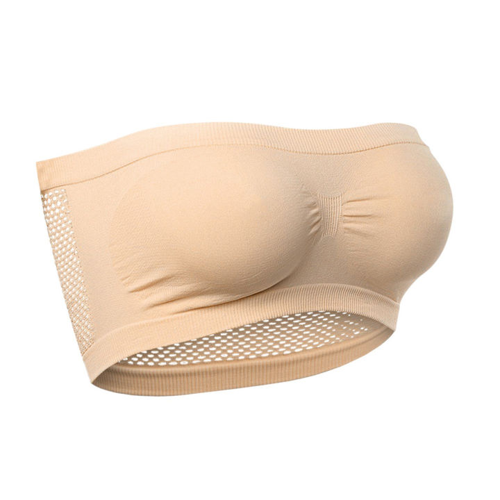 Cotton%20Strapless%20Tube%20Bra%20%20for%20Women%20-1%20Pieces%20-%20Image%202