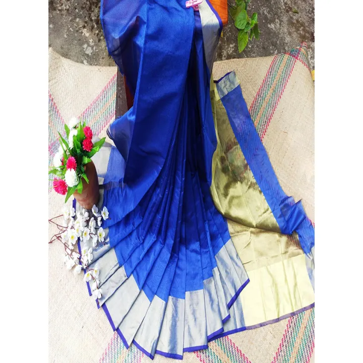 Tangail Tat টাঙ্গাইলের মহিলাদের জন্য বিভিন্ন রঙের সিল্ক শাড়ি | Daraz