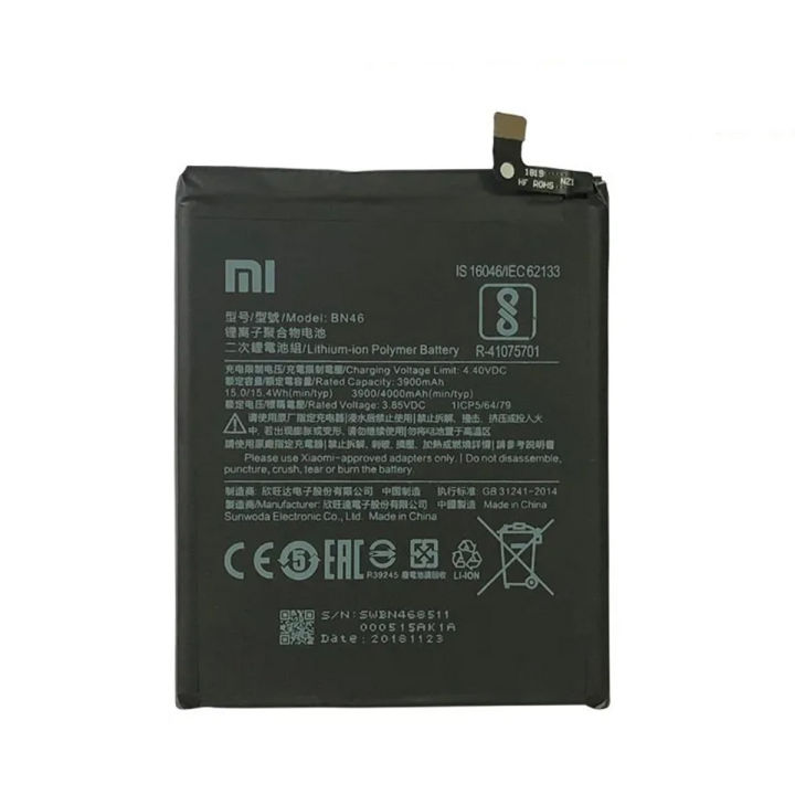 Mobile Battery  For Redmi Naote-8 Replacement Batteries (Lithium-ion Polymer Battery,3.85V, 3900/4000mAh)