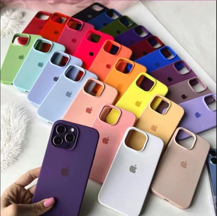 For Apple Iphone 6/6S/6S Plus 7/ 8/7+/8+ X/Xs/Xs Max 11/11 Pro/11 Pro Max 12/12 Pro/12 Pro Max 13/13 Pro/13 Pro Max 14/14 Pro/14 Plus/14 Pro Max 15/15 Pro/15 Pro Max Luxury Shockproof Liquid Silicone Case Back Cover Soft Touch Box Silicone
