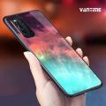 Vantime for Vivo V19 Case Starry Sky Phone Back Hard Glass Cover.