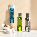 Bottle Cleaning Brush Dirt Removal Vacuum Cup Brush for Feeder (Multicolor). 