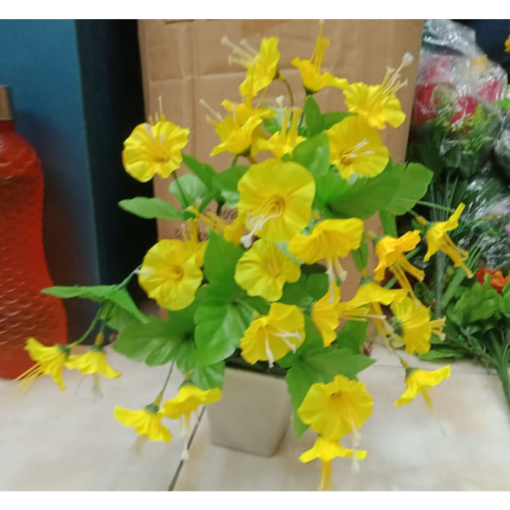 Fabric and Plastic Atificial Plant Flower - Home Decoration Item - Home Decoration Item