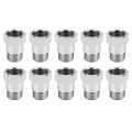 10X Universal O2 Oxygen Sensor Restrictor Fitting with Adjustable Gas Flow Inserts Cel Fix Bung M18 x 1.5.