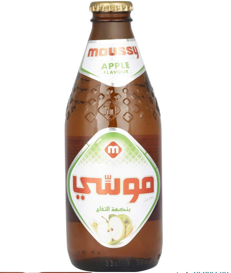 MOUSSY N.ALCOH BEER APPLE 330ML