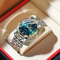 POEDAGAR 936 Stainless steel  Luxury Watch for Man- Men Watch Quartz Stainless Steel Sports Men's Watches - Watch - Stainless Steel Watch For Men. 