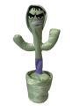 Halloween Marvel Spiderman Anime Figure Talking Toy Dancing Cactus Doll Avengers Speak Talk Sound Record Repeat Iron Man Kid Toy GiftsDolls Accessories.