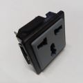 Panel Mount AC 220v 3 Pin AC Socket For Electrical & Electronics Projects IPS UPS Socket Powerpoints, Switches & Savers. 