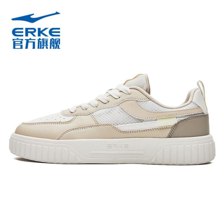 Hongxing Erke Male Skate Shoes Style Breathable2023Summer New Platform Casual Retro Sneakers Men