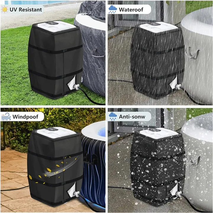 Spa%20Heater%20Pump%20Cover,%20Waterproof%20Inflatable%20Pump%20Cover%20Easy%20to%20Use%201pcs%20-%20Image%202