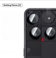 for Nothing Phone 3 Camera Protector Ring Aluminium and Tempered Glass. 