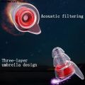 1pair Soft silicone noise cancelling ear plugs for sleeping concert hearsafe earplugs,Hearing Protections Ear Protector. 