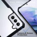 samsung Galaxy S21 protective black border crystal clear xundd mobile back cover.