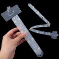 12 Holes Snacks Storage Display Hanger Necklace Hairband Clip Hook With S-shaped Hook Multifunction Supermarket Hanging Strips Foldable Store Food Hook. 