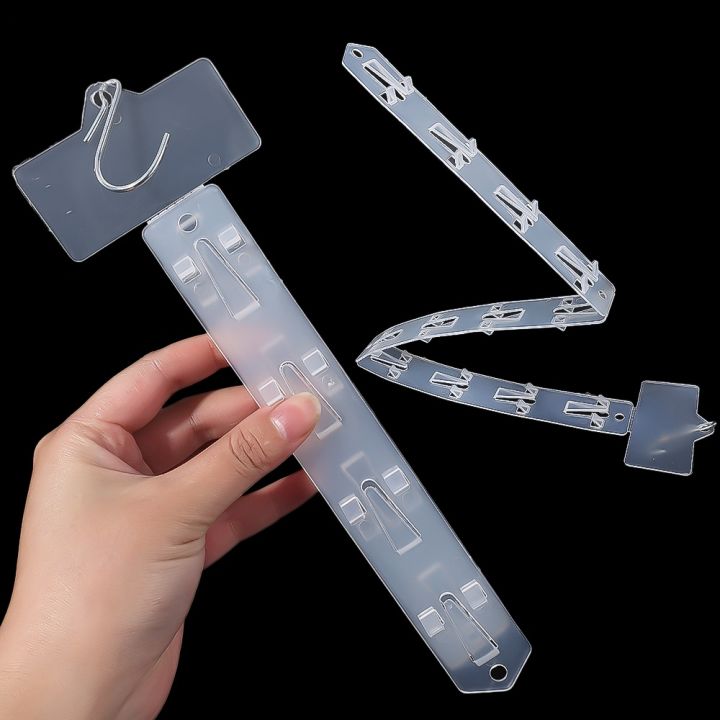 12%20Holes%20Snacks%20Storage%20Display%20Hanger%20Necklace%20Hairband%20Clip%20Hook%20With%20S-shaped%20Hook%20Multifunction%20Supermarket%20Hanging%20Strips%20Foldable%20Store%20Food%20Hook%20-%20Image%207