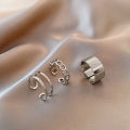 3 Pcs Adjustable Finger Rings for Girls Simple Fashion - Finger Ring Set for Women New Collection. 
